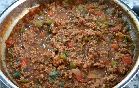 Carne moída simples e bem temperadinha para agradar toda a f