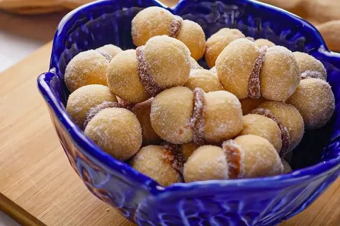 Casadinho de doce de leite amanteigado que derrete na boca, 