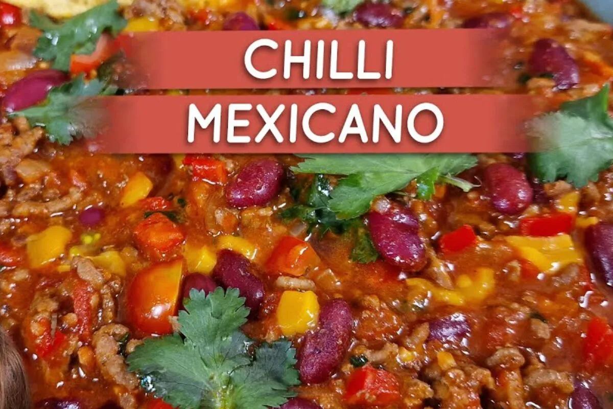 Chilli mexicano: uma receita de carne com feijão muito sabor
