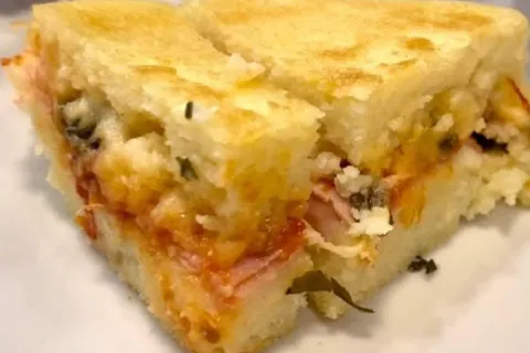 Com 1 ovo só e amido de milho fiz uma torta cremosa com uma 