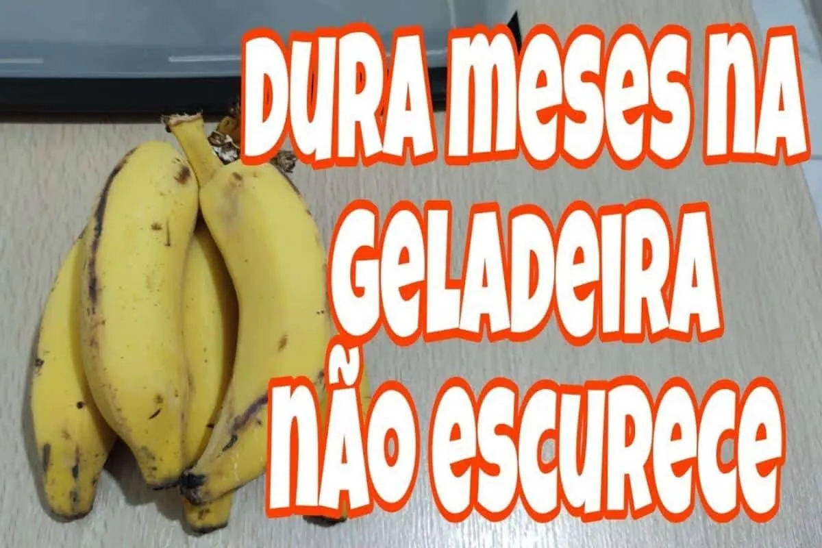 Como conservar banana madura: dica para durar de hoje até o