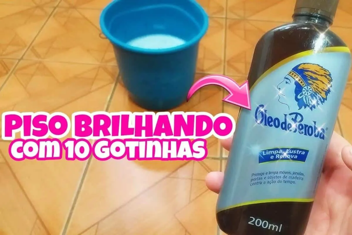 Como deixar piso brilhando: não precisa comprar produto caro