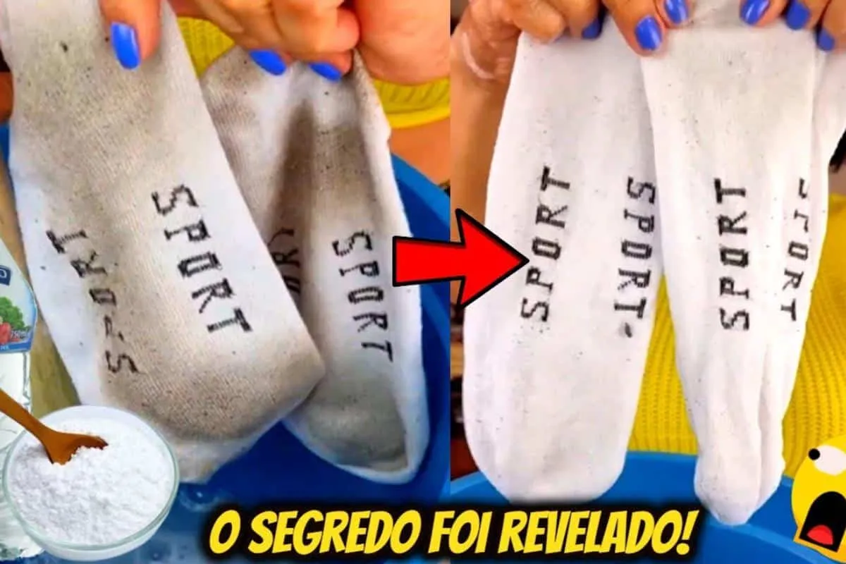 Como desencardir meias brancas mais rápido do que você sempr