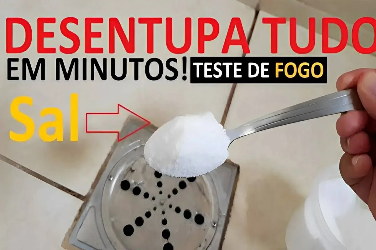 Como desentupir pias e ralos sem perder tempo usando ingredi