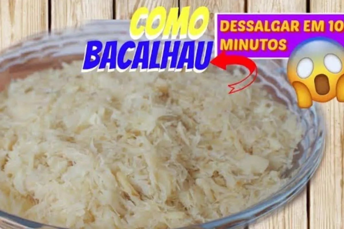 Como dessalgar bacalhau do jeito certo e mais fácil para voc