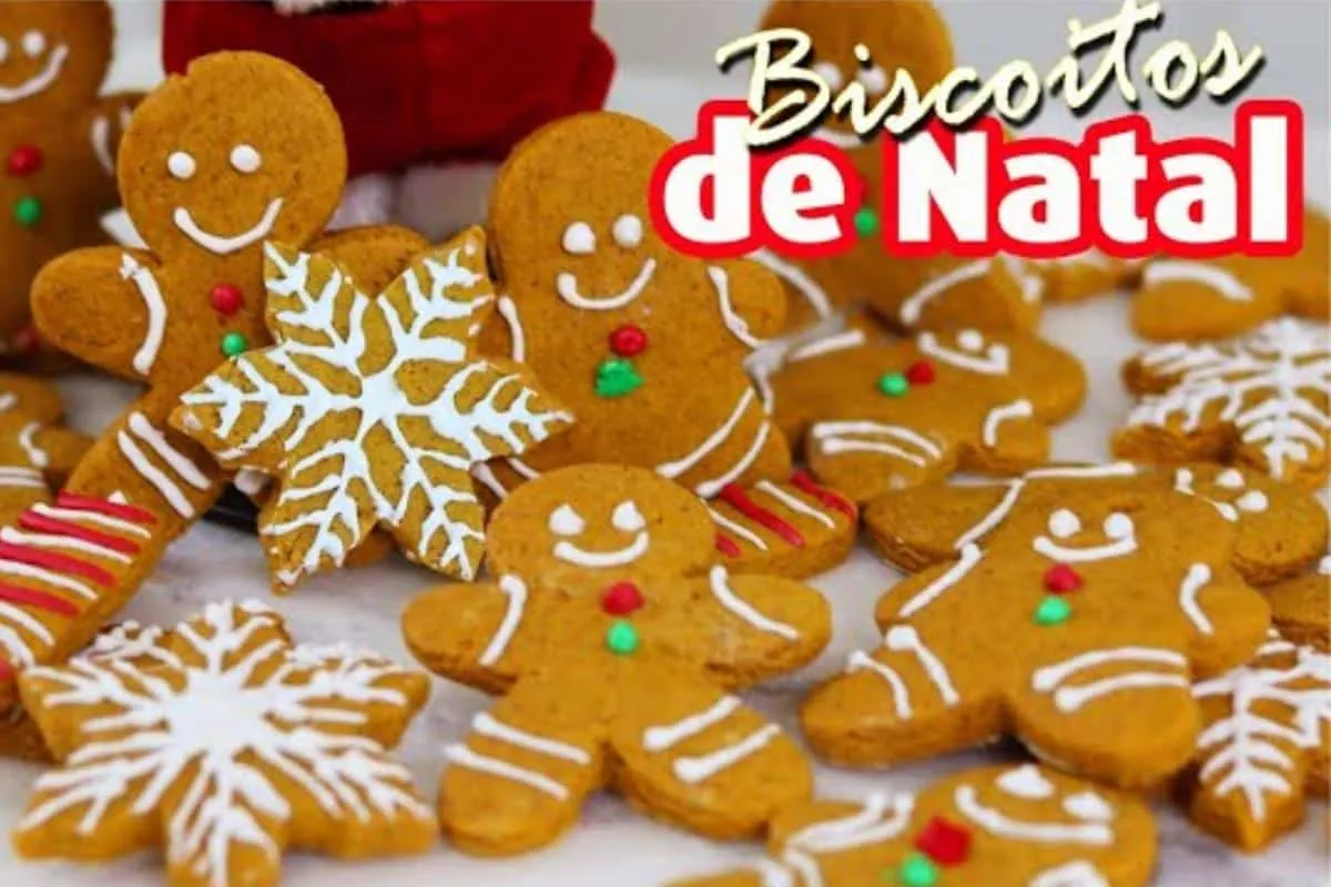 Como fazer biscoitinhos de natal de um jeito fácil e rápido