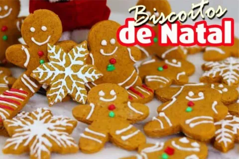Como fazer biscoitinhos de natal de um jeito fácil e rápido
