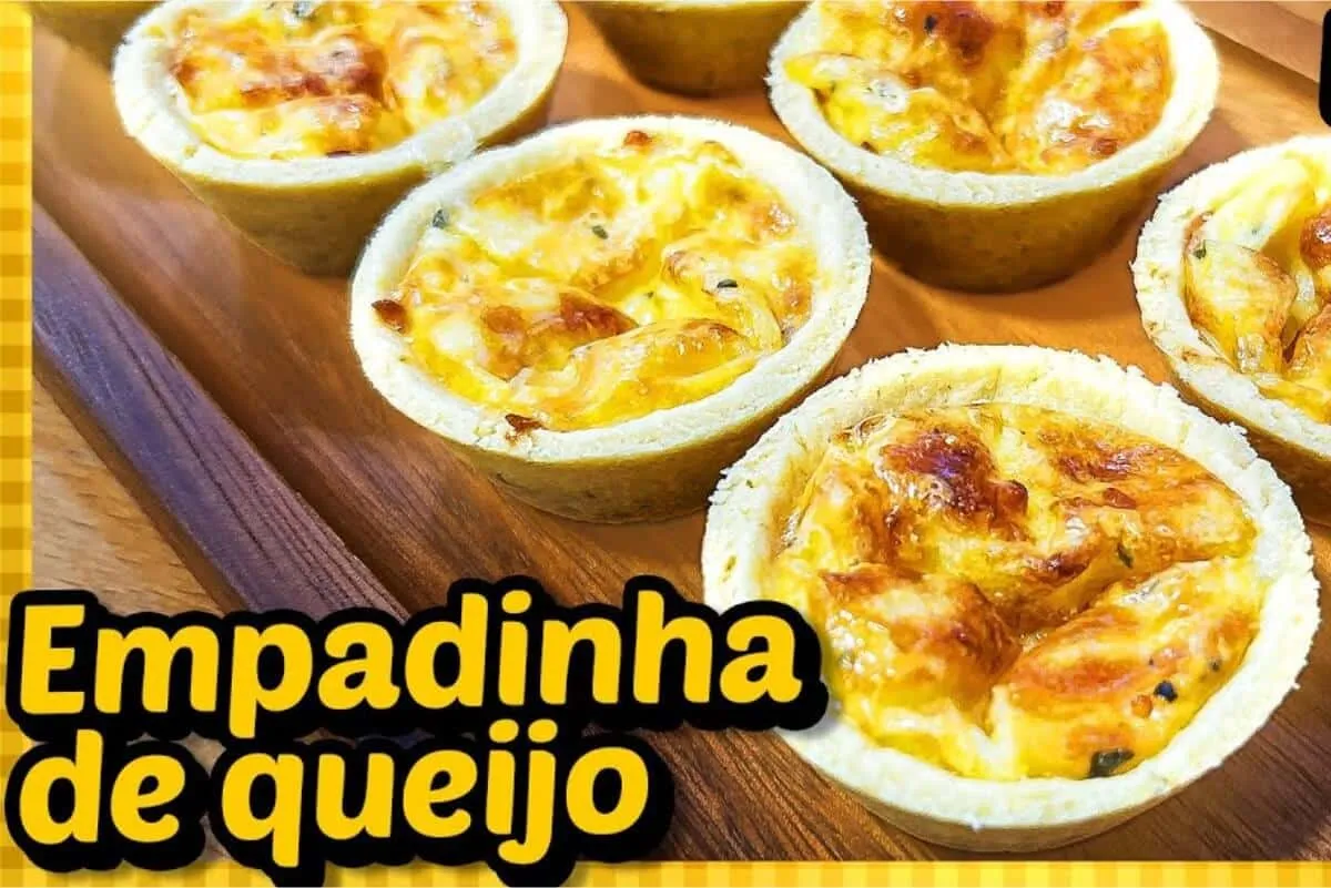 Como fazer empadinhas de queijo deliciosas com uma receita f