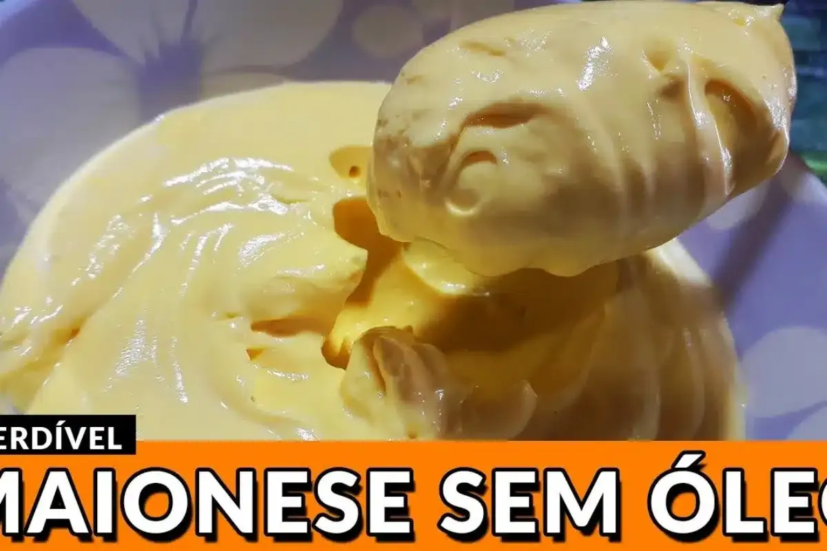 Como fazer maionese caseira super cremosa que não precisa co