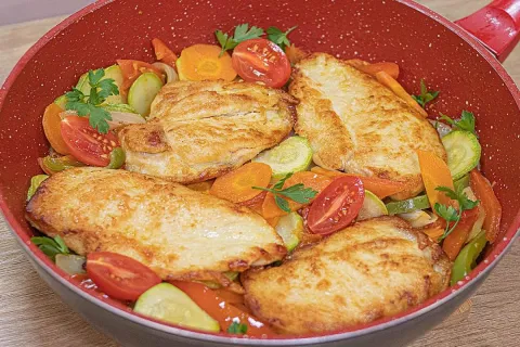 Como fazer peito de frango suculento para seu almoço ficar m