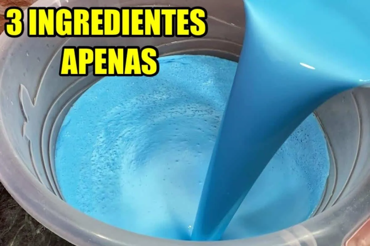 Como fazer sabão líquido caseiro com 3 ingredientes: muito c