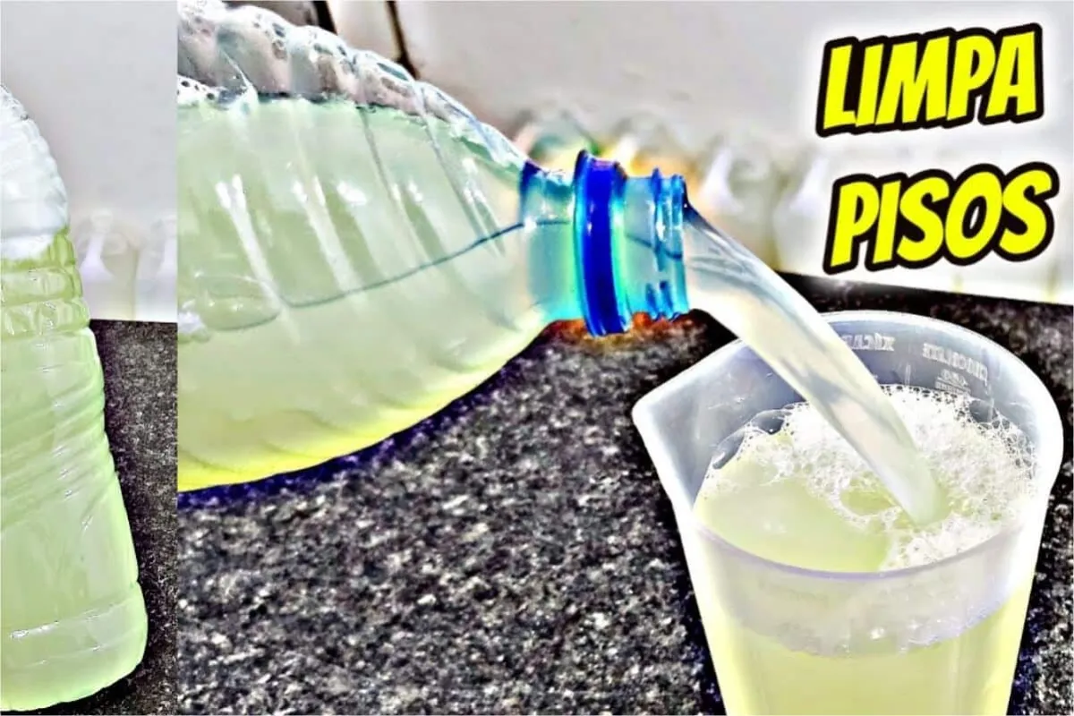 Como fazer um limpa pisos caseiro muito fácil e econômico: p