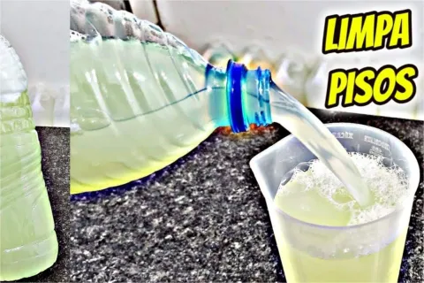 Como fazer um limpa pisos caseiro muito fácil e econômico: p