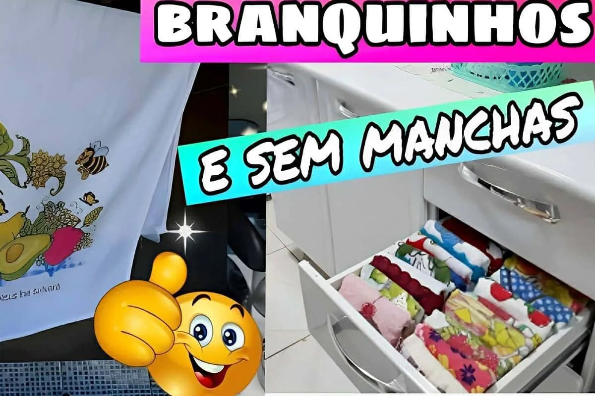 Como lavar e desencardir panos de prato deixando-os como nov
