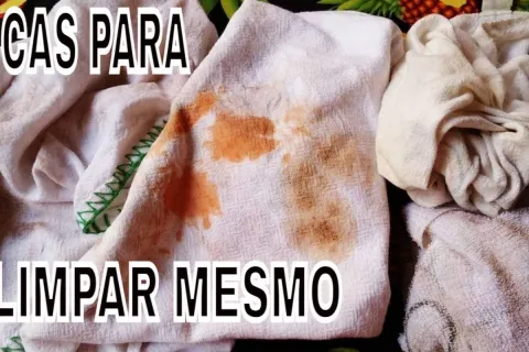 Como lavar pano de prato manchado e encardido: dica ótima pa