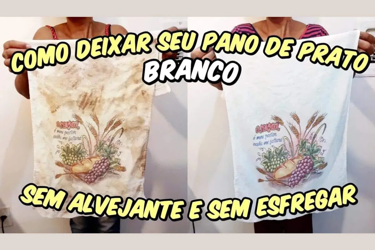 Como lavar pano de prato sem alvejante: dica ótima para dese