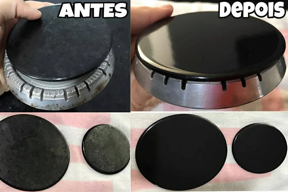 Como limpar as bocas do fogão de um jeito rápido e que funci