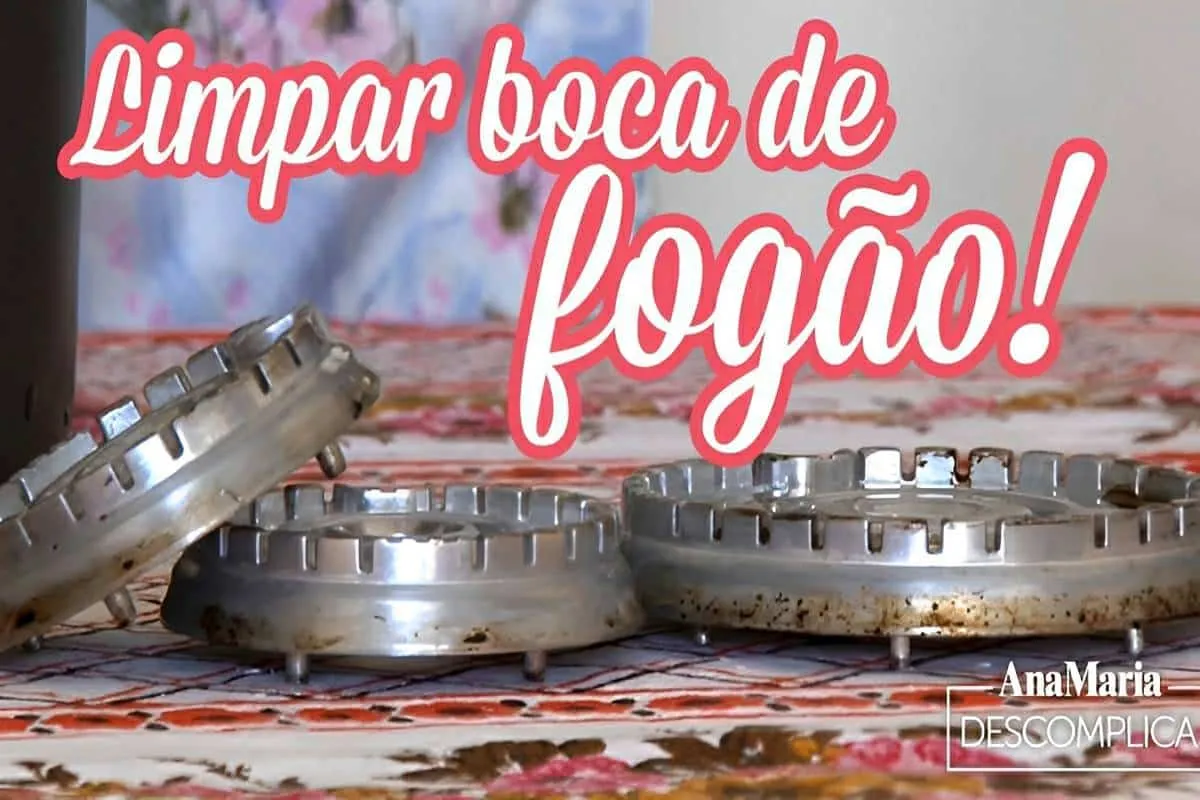 Como limpar as bocas do fogão e deixá-las brilhando com apen
