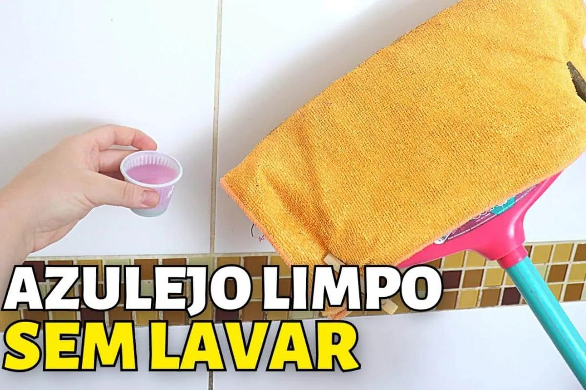 Como limpar azulejo manchado e engordurado: tão fácil que dá