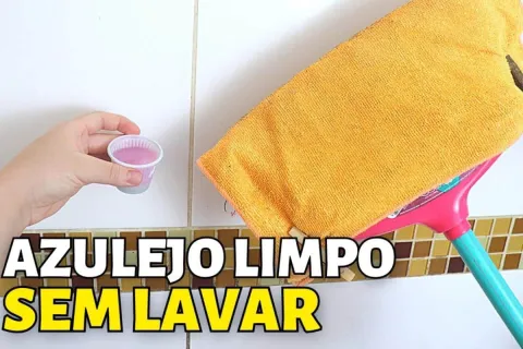 Como limpar azulejo manchado e engordurado: tão fácil que dá