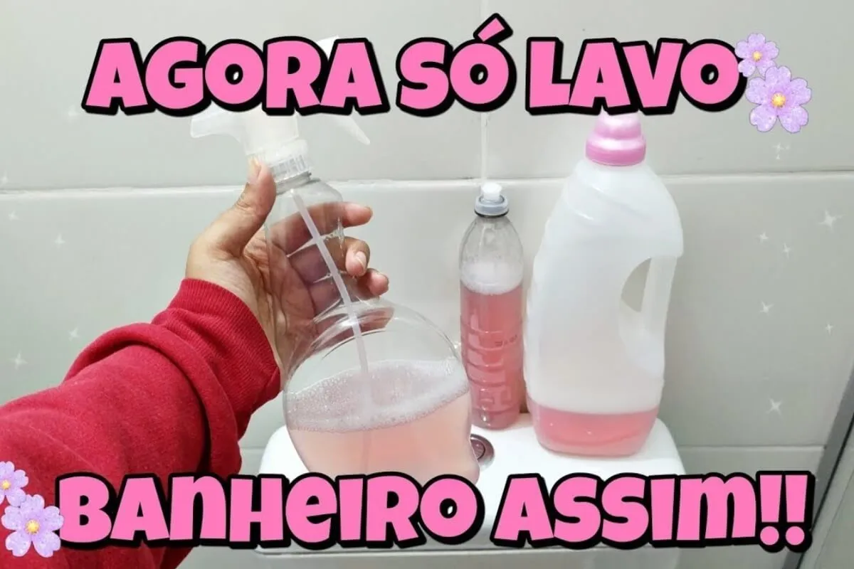 Como limpar banheiro em 10 minutos: misturinha que salva seu