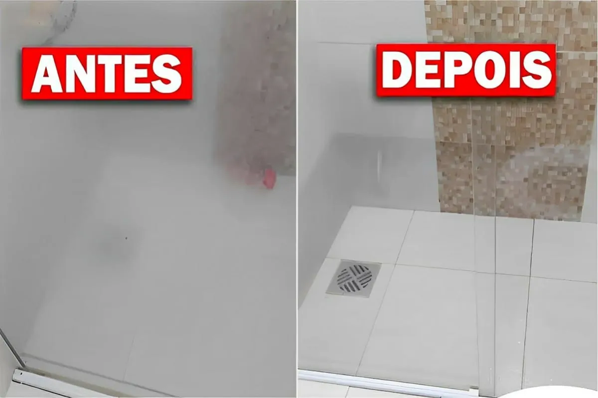 Como limpar box do banheiro e tirar todas as manchas usando
