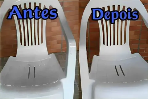 Como limpar cadeiras de plástico e deixá-las como novas sem 
