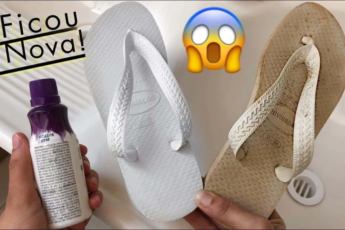 Como limpar calçado branco sem esforço para você passar o se