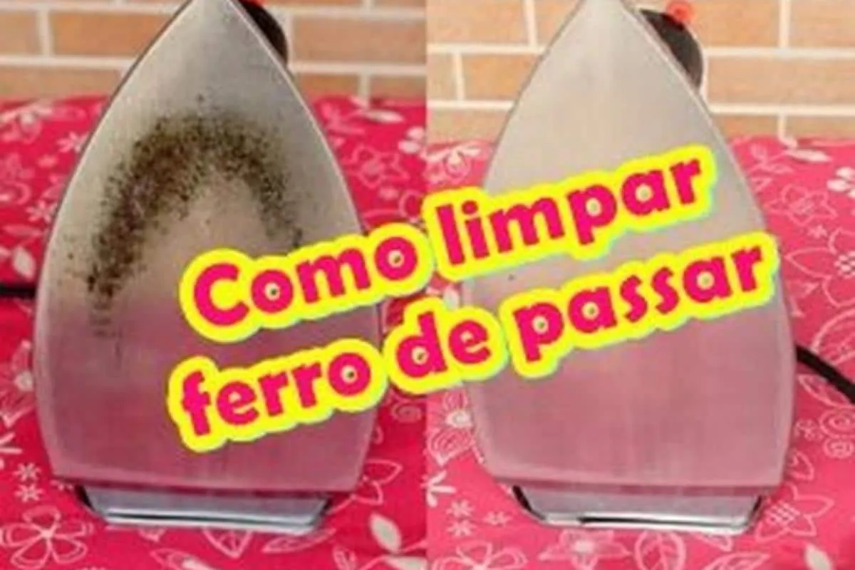 Como limpar ferro de passar de um jeito mais fácil do que vo
