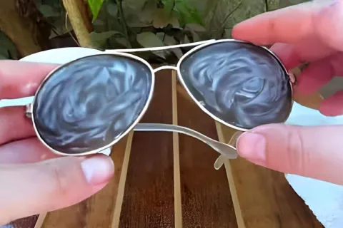 Como limpar óculos de sol e de grau tirar os arranhões e dei