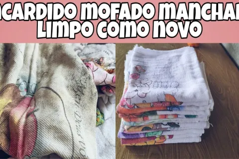 Como limpar pano de prato encardido: truque caseiro que deix