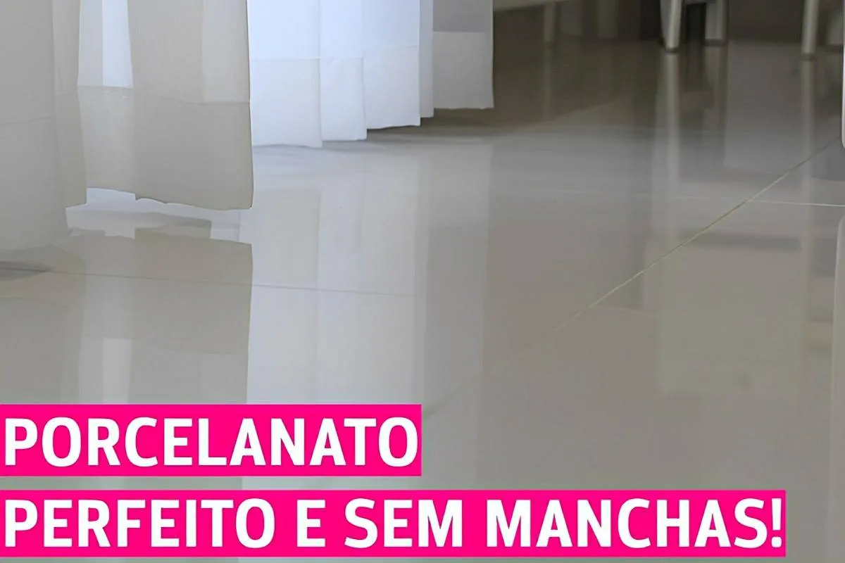 Como limpar porcelanato com essa misturinha caseira seu piso