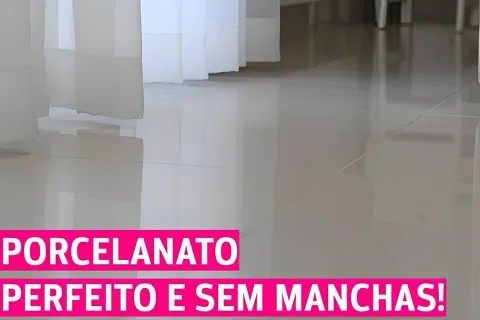 Como limpar porcelanato com essa misturinha caseira seu piso