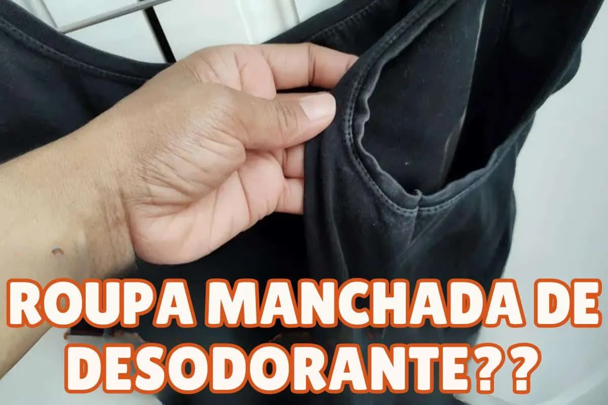 Como limpar roupa manchada de desodorante: desse jeito não p