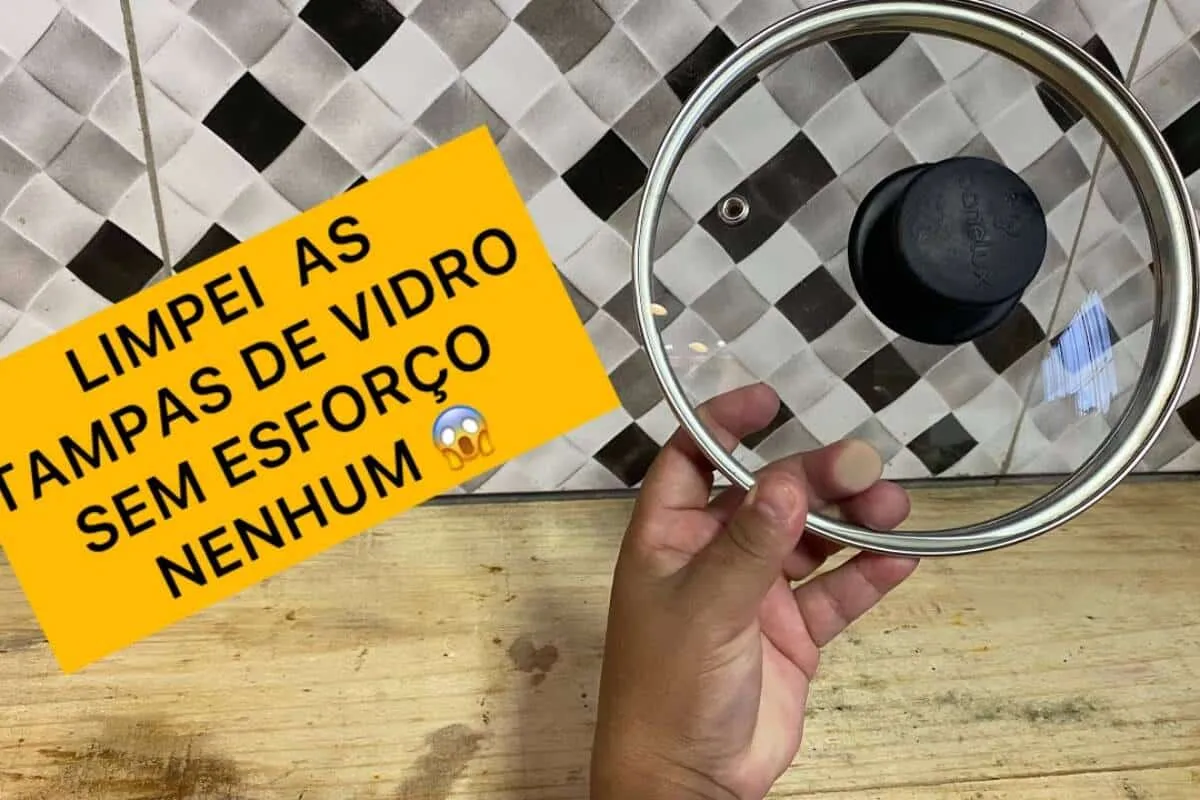 Como limpar tampa de vidro: tira até a sujeira dos cantinhos