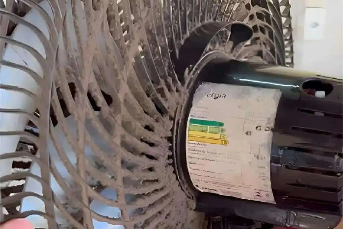Como limpar ventilador inteiro sem ter muito trabalho e desm