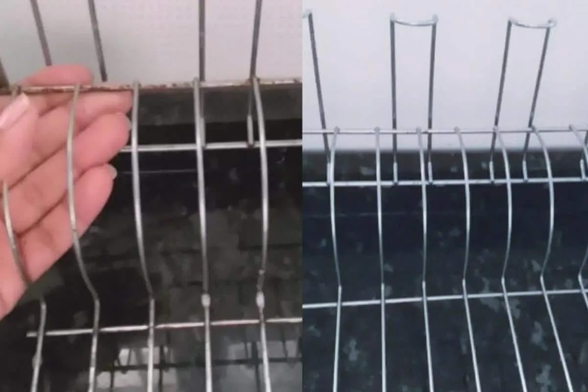 Como remover ferrugem do escorredor de louças para o seu alm