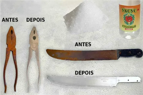Como remover ferrugem dos seus objetos de metal utilizando s
