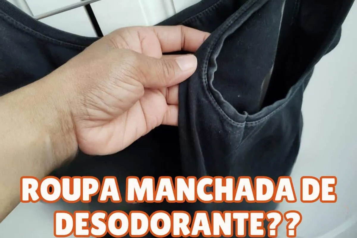 Como tirar mancha branca de desodorante das roupas: segredo