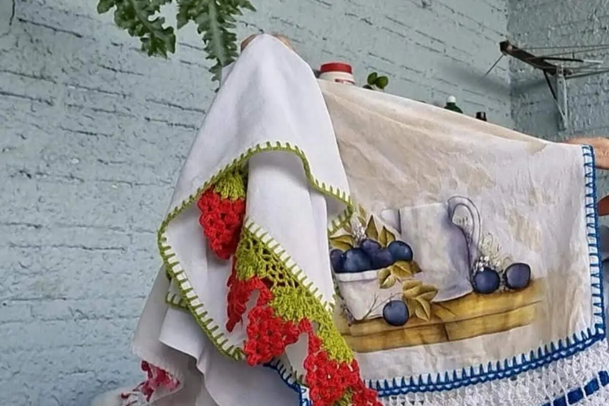 Como tirar mancha de pano de prato com truque simples e efic