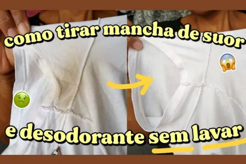 Como tirar manchas de desodorante de roupas brancas e sem de