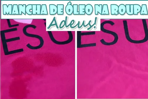 Como tirar manchas de óleo das roupas com essa misturinha ca