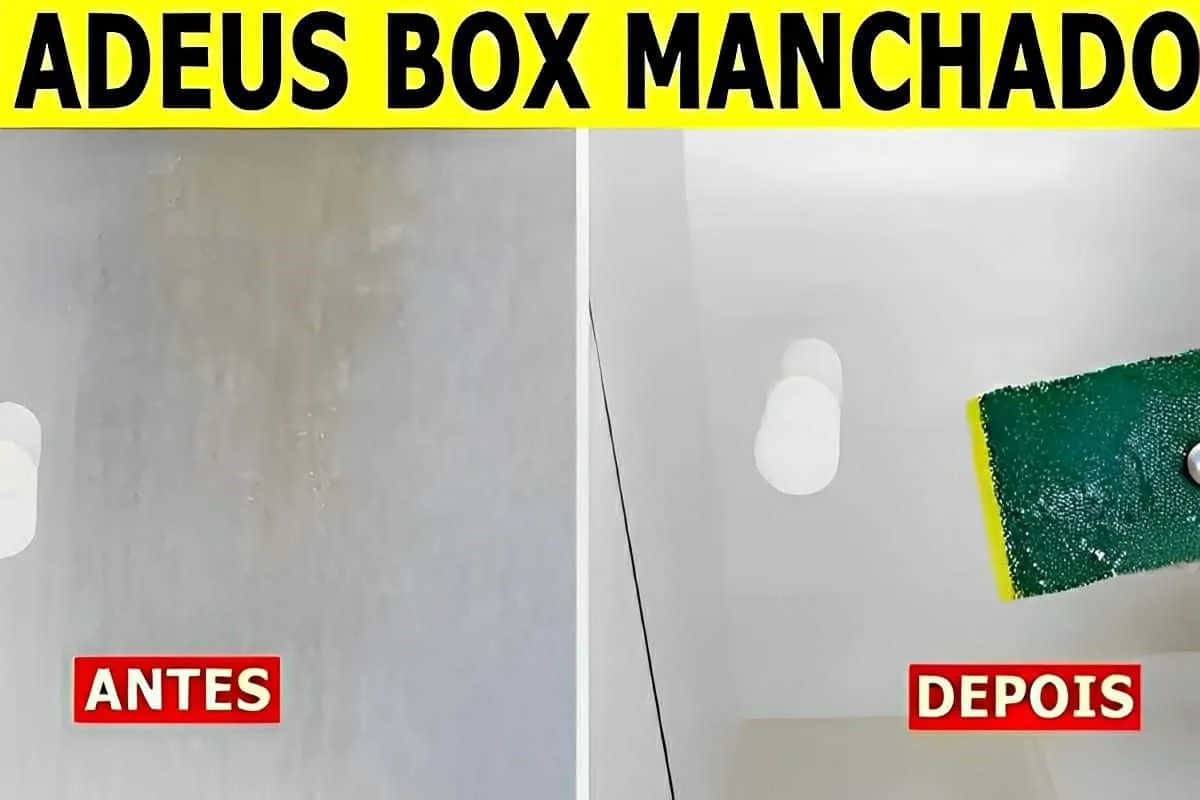 Como tirar manchas do box de forma simples e prática sem gas
