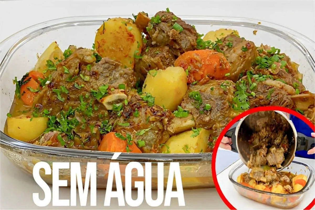 Costela assada pronta em 20 minutos na panela de pressão e n