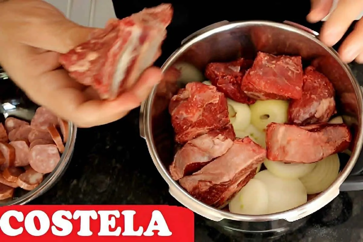Costela na panela de pressão sem água fica tão macia que a c
