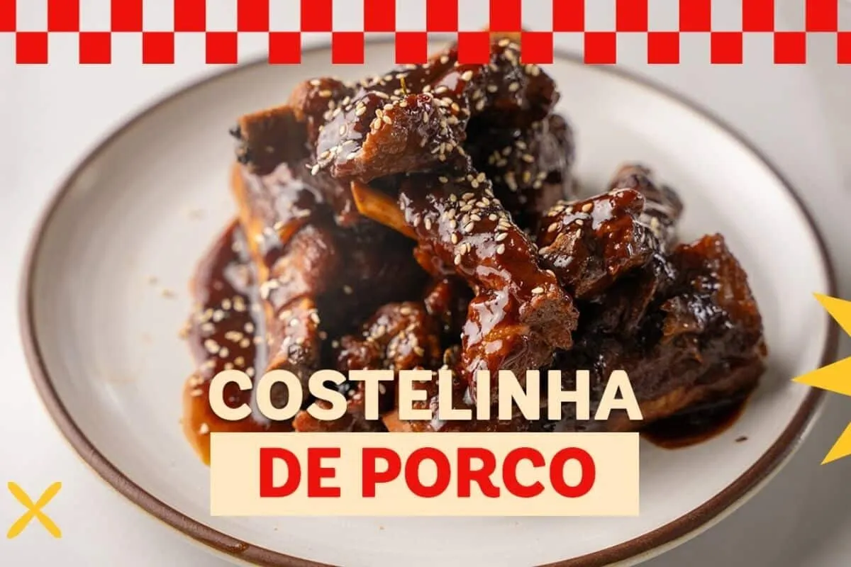 Costelinha de porco assada com sabor caseiro incrível para s