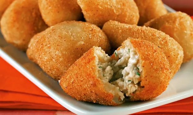 Coxinha sem Massa da Ana Maria