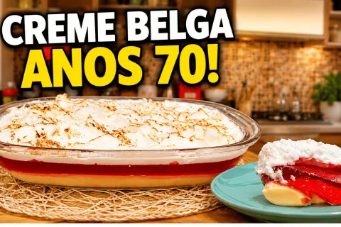 Creme belga delicioso, fácil e aveludado estilo receita dos 