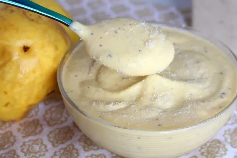 Creme de maracujá sem açúcar para você aproveitar um doce de