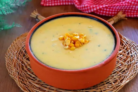 Creme de milho perfeito e fácil de fazer que combina com qua